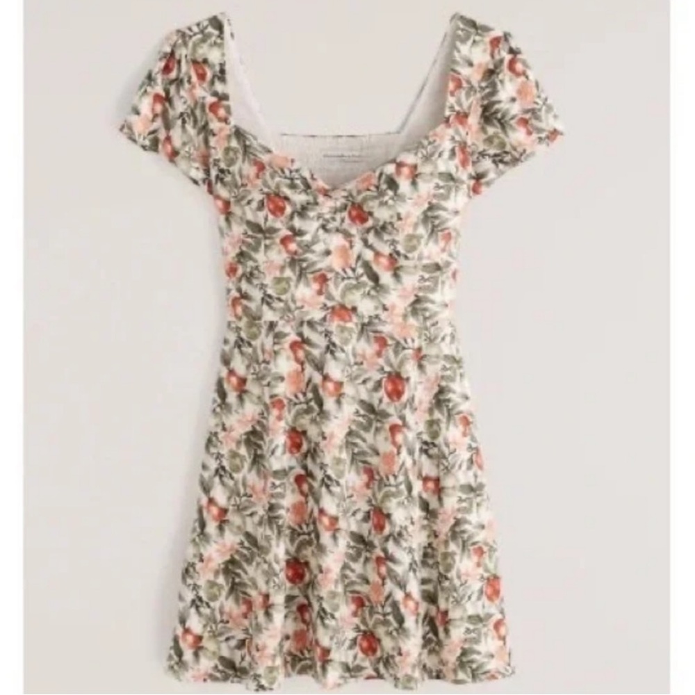 Abercrombie & Fitch Women’s Knot Front Floral Mini Dress size Medium